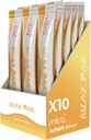Mitra9 Kava Powder RelaxPak - Orange Dreamsicle Kava Extract Powder Packets | Mood Enhancer | Plant Based | Promotes Natural Calm & Clarity | Easy Open Single Serving Stick (10)