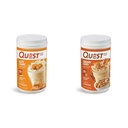 Quest Nutrition Salted Caramel Protein Powder; 26g Protein; 1g Sugar; Low Carb; Gluten Free; 1.6 Pounds; 24 Servings & Cinnamon Crunch Protein Powder, 20g Protein, 2g Net Carb, 1g Sugar