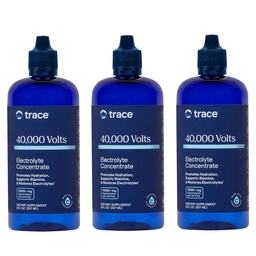 Jälgimine Mineraalid 40 000 volti - Kontsentraadilisandi tilgad elektrolüütide toetamiseks - lihaste tervise ja elujõu toetamine - treeningjook, mis aitab hüdratsiooni - 8 fl oz (pakk 3) (144 serveerimist)