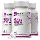NERVE RENEW Advanced Nerve Support - 300mg Stabiliseeritud R-Alpha Lipoic Acid, Vitamiin B Complex, Benfotiamiin, maitsetaimed kiire toimega tugi