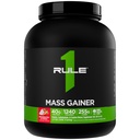 Reegel 1 Mass Gainer - Kõrge kalorsusega kaalutõusu valem 1220 + kalorit, 250 g + kompleksne süsivesikute segu, 40 g vadakuvalku serveerimise kohta (8 serveerimist, maasikad ja Crème)