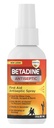 Betadiin Antiseptiline esmaabi Spray, Povidone-jood 5%, Infektsioonikaitse, tapab bakterid väiksemates kärbetes ja põletustes, ei ole Sting Promise, ei alkoholi ega vesinikperoksiidi, 3 FL OZ
