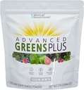 Advanced Bionutritionals Advanced Greens Plus Pulbered Superfood Formula 50 Puuviljad, köögiviljad, maitsetaimed ja supertoidud - vegan, taimetoitlane - 9,84 OZ - 279 g