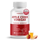 Apple Cider Vinegar 14-in-1 täiendus kurkumi ingveri küüslaugu kaneeli lambaläätse mustika piimaohakas Banaba - valmistatud USA-s