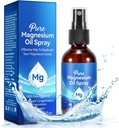 Magneesiumi pihusti, puhas magneesiumiõli pihusti jalgadele, looduslik orgaaniline koostisosa klaaspudelis, lihtne absorbeerida ja kasutada (60ML)