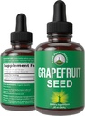 Greipfruudi seemne ekstrakt Vedel tilgad täiendada. Vegan GSE Greipfruit Seed Extract for Women and Men. Nullsuhkur, Non Bitter. Immuunsüsteemi jaoks, seedetrakti toetuseks. Gluteenivaba õli. Suuliselt