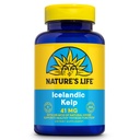 Nature's Life Islandi Kelp 41 mg tabletid - joodilisand ja kilpnäärme tugi - Gluteenivaba, GMO-vaba roheline supertoit - 60-päevane garantii - 500 serveerimist, 500 tabletti
