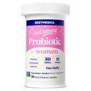 Enzymedica SubCulture Probiootikumid Naiste Vaginaalne Ja Kuseteede Tervis, 50 Miljardit CFU, Toetab Immuunsust + Seedetrakti Tervis & Regulaarsus, 30 Count