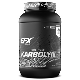 EFX Sports Karbolyn Fuel | Fast-Absorbing Carbohydrate Powder | Carb Load, Sustained Energy, Quick Recovery | Stimulant Free | 39 Servings (Neutral)