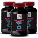 Crisp vision - EYE VISION SUPPLEMENT - Image clarity, Eye precision, Clearer scenes, Vision boost, Pure sightlines, Sharp lines, Better image, Crystal clear sight, Clarity boost 3 Bottle 180 Capsules
