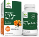 Terry Naturally Omega-7 Kuiv Silma Relief - 60 Softgels - Silma Niiskus & Mugavus - Mitte-GMO, Gluteenivaba - 60 Servings