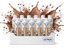 High Protein Chocolate Nutrition Shake, 30g Protein, Ready-to-Drink Meal Replacement, 2g Sugar, 150 Calories, 12 Pack, 11.5 Fl Oz