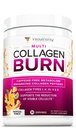 Hydrolyzed Collagen Peptides Powder for Women - Slimming MultiCollagen Burn Ultimate Beauty Complex with Hyaluronic Acid Vitamin C & Types I II III V and X for Women Tropical Punch 30 Servings