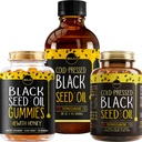 Maju Superfoods Black Seed Oil 3-in-1 Bundle, Gummies, Capsules & Vedel