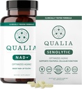 Qualia Life Sciences Bundle Qualia NAD + & Qualia Senolytic, kliiniliselt testitud täiendus, võib suurendada NAD+, vananemist täiendada
