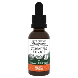 Host Defense Cordyceps Extract - Immune & Energy Support Supplement - Neerude tervise täiendus koos korditsepsiga - Fitness Support, et aidata hapniku võtmist - 1 fl oz (30 Servings) *