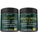 Bundle 7in1 Cloves Supplement ja 5in1 Ashwagandha Shilajit