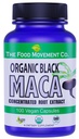 Black Maca 500mg 60 kapslit - orgaaniline, mitte-GMO, vegan, gluteenivaba-must Maca juurte täiendus kogu keha heaolule