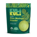Kuli Kuli Moringa Oleifera Organic Leaf Powder & Green Smoothie, 100% Pure USDA Certified & Non-GMO Moringa Powder, Great with Smoothies, Tea, and Food - Single Pack, 10.6 oz
