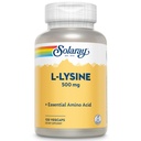 SOLARAY L Lysine 500 mg kapslid - vaba vormi olulised aminohapped - võimas tervisetoetus L-lüsiin Aminohappega - Lab kinnitatud, 60-päevane garantii, 120 serveerimist, 120 VegCaps
