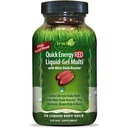 Irwin Naturals Quick Energy RED Liquid-Gel Multi koos lämmastikoksiidi võimendajaga - 72 vedelat softgels - lämmastikoksiidi võimendaja, kurkum, Brown Kelp, Maca & Beet Root