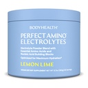 BodyHealth PerfectAmino Electrolyte Powder No Sugar, Hydration Fasting Keto Zero Sugar Electrolytes Drink Mix with Trace Minerals - Lemon Lime - 60 Servings