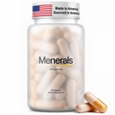 Menerals Mens Multivitamin – Powerful All in One Mineral Supplement for Men – Natural Trace Minerals with Fulvic Acid from Rich American Soil – Supports Daily Energy, Vitality, Focus, and Mens Health