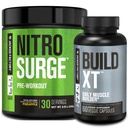 Jacked Factory Nitrosurge Pre-workout ananassi ja ehitada XT lihaste hoone komplekti meestele ja naistele