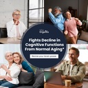 Aju kütus + DMAE segu mälulisa fookuse, meeleolu, vaimse energia hõivatud meestele ja naistele - 60 kapslit, valmistatud USA-s