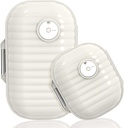 Travel Pill Korraldaja, 2 Pack Portable Pill Box 7 Day Väike Pill Juhtum Niiskus Proof Daily Medicine Vitamiinikonteiner Vitamiinid, toidulisandid Ravim Tracker Reisimine Essentials (väike + suur)