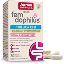 Kitsad valemid Fem-Dophilus - 1 miljard organismi ühe serveerimise kohta - 30 köögiviljakapslit - naiste probiootikum - kuseteede tervis - kuni 30 serveerimist