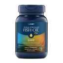 GNC Triple Strength Fish Oil Plus Joint Omega 3, 1000mg EPA ja DHA, Heart Health, Plus Fast 5 Day Comfort, Aju, nahk ja silm, antioksüdandid ja botaanilised ekstraktid, Control Fish Burps, 30 Servings