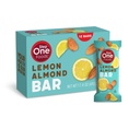 Step One Foods Sidrun Mandlid Bar, Heart Healthy Snack Plant Sterols, Omega 3 on kõrge kiudaine Snack Gluten & piimatoodete vaba, Vegan, Zero Naatrium, Granola Bars (12 Pack)