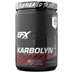 EFX Sport Karbolyn Fuel | Kiiresti imenduvad süsivesikud Pulber | Süsivesikute koormus, püsiv energia, kiire taastumine | Stimulant Free | 19 Servings (Kirsipump)