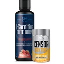 Censor NDS Nutrition Fat Loss-Body Toner koos CLA (90 Softgels) & Siren Labs L-karnitiin Elite Burn Fat Loss Support Strawberry Blast 3000 mg (32 Servings)