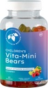 Mountain Meadow Herbs Vita-Mini Bears for Children | Multivitamin with Biotin, Folic & Pantothenic Acid, Iodin, Zinc | for Children’s Healthy Development | Fruit Gummies, 60 ct.