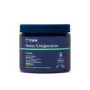 Jälgimine Mineraalid Stress-X Magneesium, 350mg - Pulber Magneesiumilisa lihaste lõdvestumise ja taastumise toetamiseks - Rahulik unetugi Mineraallisand - Sidruni laimi maitse, 7,9 oz (50 serveerimist)