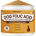 Heart Support Supplement for Dogs Aids B12& Folate Circulatory Strength, Antioxidant Cardiovascular Support, Heart Muscle Function Support DNA Synthesis & Seeking Health Prenatal 4.2oz Powder