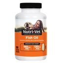 Nutri-Vet Fish Oil Supplement for Dogs, Omega 3, Fish Oil for Dogs, Lemmikloomade tarvikud, Lemmikloomade Vitamiinid ja toidulisandid, EPA DHA valem, Kutsikas Vitamiinid, Shed Control, Uus Kutsikas Essentials, 100 Count