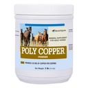 SmartEquine Poly Copper | Hobuste hobusekarvade lisandid nahale | Vitamiinid ja mineraalid Täiendused hobuste luudele ja ainevahetusele | 1 lb Jar