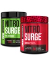 Jacked Factory Nitrosurge Pre-Workout Cherry Limeade & Arbuus Nitrosurge Shred Thermogenic Pre-Workout meestele ja naistele