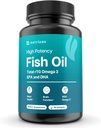 Mini Fish Oil Softgels - lõhnatu, haputu ja lihtne neelata - 1500mg Omega-3 EPA & DHA - Advanced Formula Fish Oil Minis - väiksem kui dime - Wild Caught - 90 (suur, kapsel)