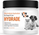Hüdraadipulber - elektrolüüdid koerte ja kasside dehüdratsiooniks - Hüdratsioon koertele ja kassidele - palju lemmiklooma tooteid (8 Oz)