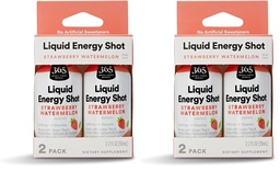 365 by Whole Foods Market, Energy Shot Duo Pack, Strawberry Watermelon, 2 Fl Oz (Pack of 2)