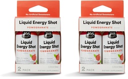 365 by Whole Foods Market Energy Shot, Pomegranate, 2 Fl Oz, 4 Pack