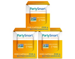 Himalaya PartySmart, 10 individuaalset kapslit - alkoholi lagundamise maksatoetus paremaks hommikuks pärast joomist - taimepõhine, vegan, GMO-vaba, kliiniliselt uuritud (3. pakk)