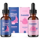 JoySpring Magneesiumtsitraat Vedelik ja magneesiumglütsinaat ja Sleepberry melatoniin 1MG lastele