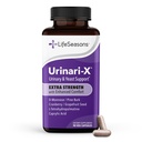 Urinari-X ekstra tugevus tõhustatud mugavusega - kuseteede tugi - kiire UTI leevendamine - vitamiinilisand põie funktsioonile - D-mannoos, Jõhvikas, Pinebark, Uva Ursi & Greipfruut - 90 kapslit