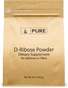 Pure Original Ingredients D-Ribose (8oz) Nutritional Supplement, Non-GMO, Gluten-Free, Unflavored