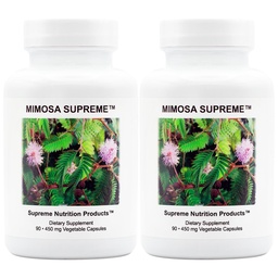 Supreme Nutrition Mimosa Supreme, 90 Pure Mimosa Pudica Seed Capsules (Pack of 2)